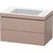 Duravit Waschtischunterbau L-CUBE m WT Vero Air 500x800x480mm o HL Ei ka