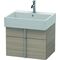 Duravit Waschtischunterbau VERO AIR 440x584x431mm pine silver