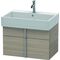 Duravit Waschtischunterbau VERO AIR 440x684x431mm pine silver