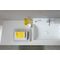 Duravit Waschtisch DURASQUARE o ÜL m HLB geschli 800x470mm 1 HL we WG