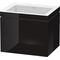 Duravit Waschtischunterbau L-CUBE m WT Vero Air 500x600x480mm o HL sw hgl