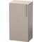 Duravit Halbhochschrank VERO 360x500x960mm Ans links eiche kaschmir