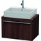 Duravit Konsolenunterschrank X-LARGE 440x700x478mm kastanie dunkel