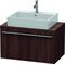 Duravit Konsolenunterschrank X-LARGE 440x800x478mm kastanie dunkel