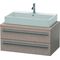 Duravit Konsolenunterschrank X-LARGE 440x900x548mm eiche kaschmir