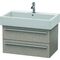 Duravit Waschtischunterbau X-LARGE 443x750x448mm eiche kaschmir