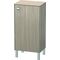 Duravit Halbhochschrank BRIOSO ind 910x520x359mm Gri chr Ans re pine silver