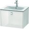 Duravit Waschtischunterbau BRIOSO Griff chrom 442x620x479mm weiß hochglanz