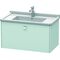 Duravit Waschtischunterbau BRIOSO Griff chrom 452x820x469mm lichtblau matt