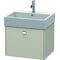 Duravit Waschtischunterbau BRIOSO Griff chrom 442x584x459mm taupe matt