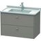 Duravit Waschtischunterbau BRIOSO Griffe Frontfarbe 563x820x469mm bas matt