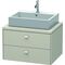 Duravit Konsolenunterschrank BRIOSO Griffe Frontfarbe 442x720x550mm ta matt