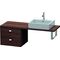 Duravit Konsolenunterschrank BRIOSO Griffe chr 442x520x480mm kastanie dunkel