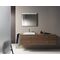 Duravit Konsolenunterschrank BRIOSO Griffe chr 442x820x550mm kastanie dunkel