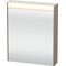 Duravit Spiegelschrank BRIOSO m Be 700x620x148mm Ans rechts leinen