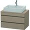 Duravit Konsolenunterschrank DURASTYLE 512x800x478mm leinen