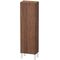 Duravit Halbhochschrank L-CUBE 400x243x1320mm Ans re nussbaum dunkel