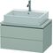 Duravit Konsolenunterschrank L-CUBE 400x720x477mm betongrau matt