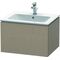 Duravit Waschtischunterbau L-CUBE 620x481x400mm leinen