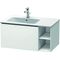 Duravit Waschtischunterbau L-CUBE 400x820x481mm, Becken links weiß matt