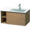 Duravit Waschtischunterbau L-CUBE 400x820x481mm Be re europäische eiche