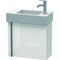 Duravit Waschtischunterbau VERO AIR 436x484x211mm Ans rechts weiß hochglanz