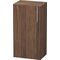 Duravit Halbhochschrank VERO 360x500x960mm Ans links nussbaum dunkel
