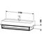 Duravit Waschtischunterbau VERO 431x1150x155mm nussbaum dunkel
