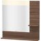 Duravit Spiegel VERO 142x800x800mm Be nussbaum dunkel