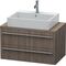 Duravit Konsolenunterschrank X-LARGE 440x800x478mm betongrau matt