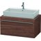 Duravit Konsolenunterschrank X-LARGE 440x900x548mm nussbaum dunkel