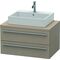 Duravit Konsolenunterschrank X-LARGE 440x800x548mm leinen