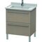 Duravit Waschtischunterbau X-LARGE 650x470x668mm leinen