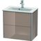 Duravit WT-Unterbau XSQUARE COMPACT 560x610x388mm cappuccino hochglanz