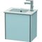 Duravit Waschtischunterbau XSQUARE 400x410x289mm Türansch li lichtbl sdm