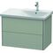 Duravit Waschtischunterbau XSQUARE Be rechts 565x810x473mm taupe seidenmatt