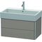 Duravit Waschtischunterbau XSQUARE 397x784x460mm basalt matt