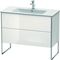 Duravit Waschtischunterbau XSQUARE 832x1010x478mm weiß hochglanz