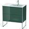 Duravit Waschtischunterbau XSQUARE 832x810x478mm Be re dolo grey hochglanz