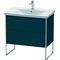 Duravit Waschtischunterbau XSQUARE 805x810x473mm nachtblau seidenmatt