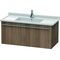 Duravit Waschtischunterbau X-LARGE 460x1000x448mm nussbaum natur