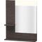Duravit Spiegel VERO 142x650x800mm Be eiche dunkel gebürstet
