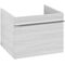 V&B Waschtischunterschrank VENTICELLO 553x420x502mm Griff chr White Wood