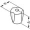 Kludi Griff STANDARD 08 Terralux Metall chr