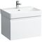 Laufen Waschtischunterbau LAUFEN PRO S 615x390x450mm 1 Sch. u Innenschub Ei h.
