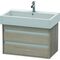 Duravit Waschtischunterbau KETHO 440x750x410mm pine silver