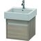 Duravit Waschtischunterbau KETHO 440x450x410mm pine silver
