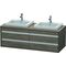 Duravit Waschtischunterbau KETHO 550x1400x496mm pine terra