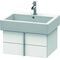 Duravit Waschtischunterbau VERO 431x550x298mm weiß matt