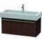 Duravit Waschtischunterbau X-LARGE 443x750x448mm nussbaum gebürstet